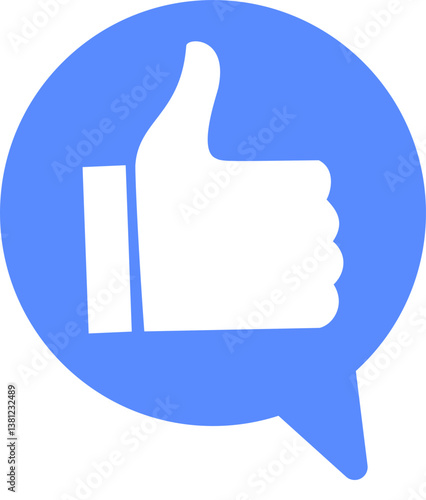 Social media like reaction