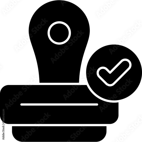 Stamp Approved Icon