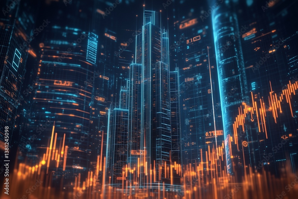 Fototapeta premium city at night