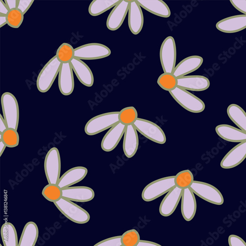 textile design with flower abstract pattern image background
