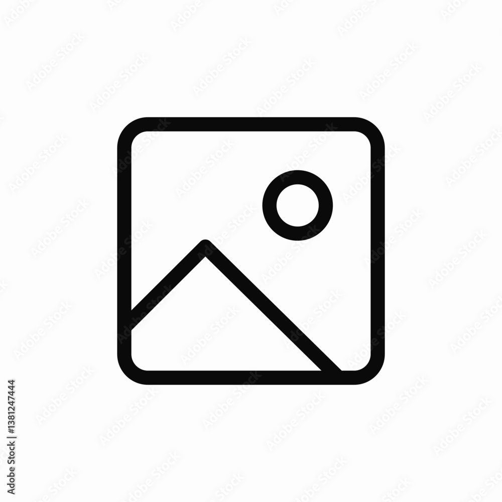picture gallery icon sign vector picture gallery icon sign vector