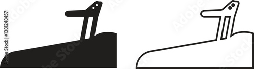 Exercise tool Weight Loss Icon sports equipment, exercise machines