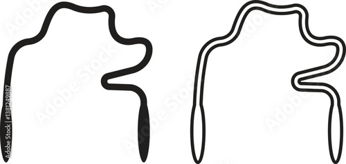 Exercise tool Weight Loss Icon sports equipment, exercise machines