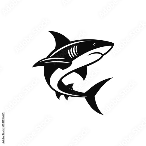 Wallpaper Mural Shark illustration Torontodigital.ca