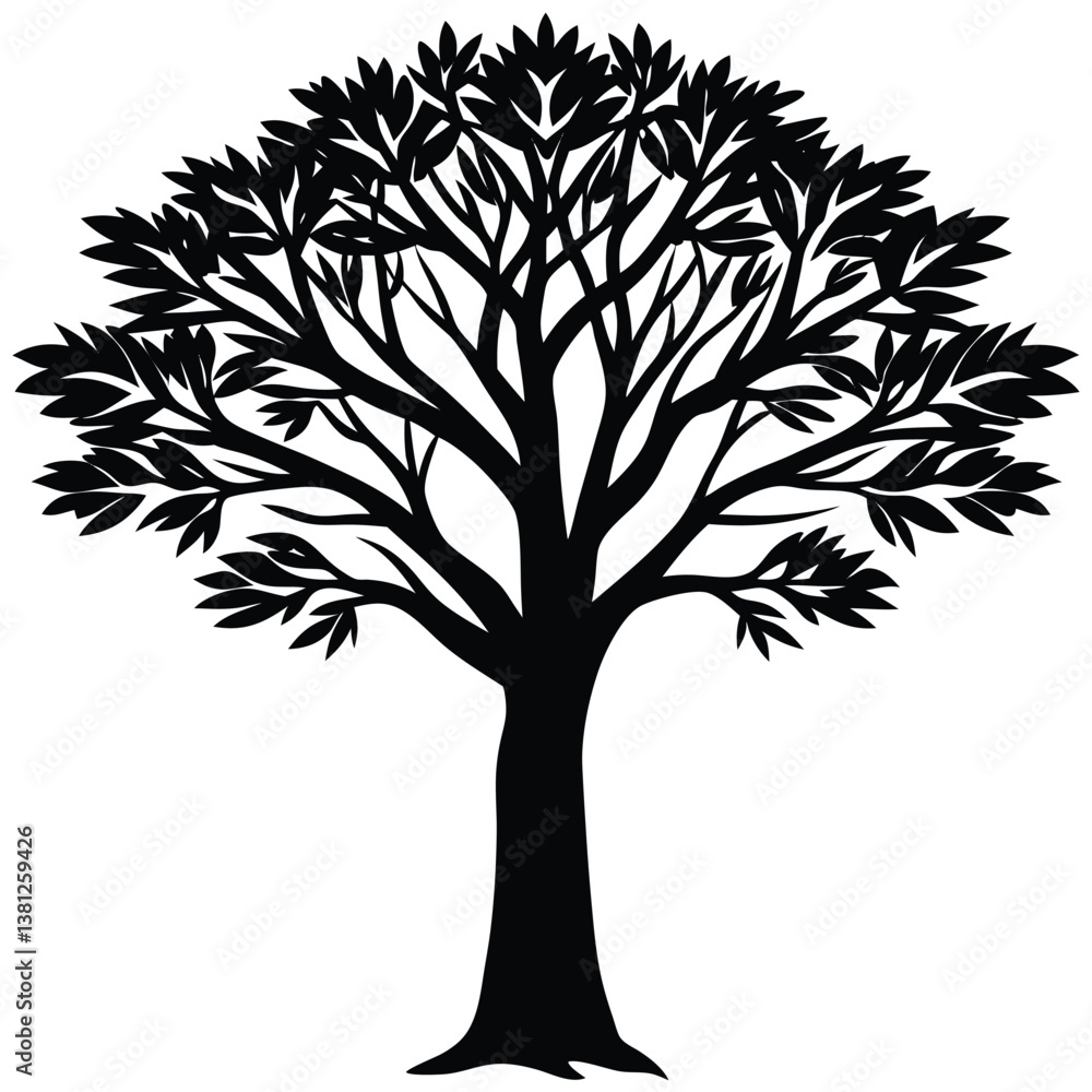 Obraz premium Mesquite tree silhouette 