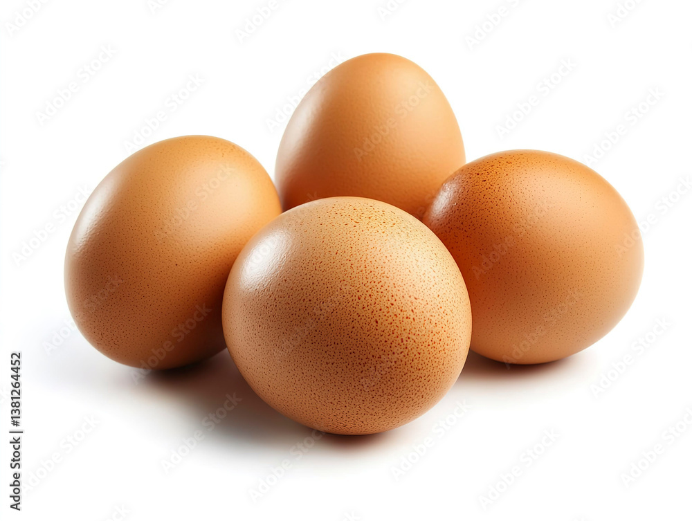 eggs isolated on white eggs isolated on white