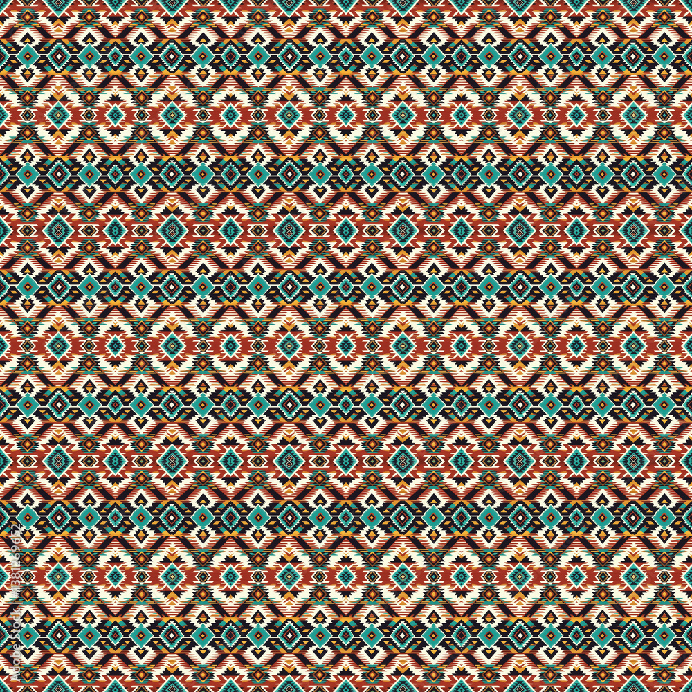 Aztec pattern for textile design Aztec pattern for textile design