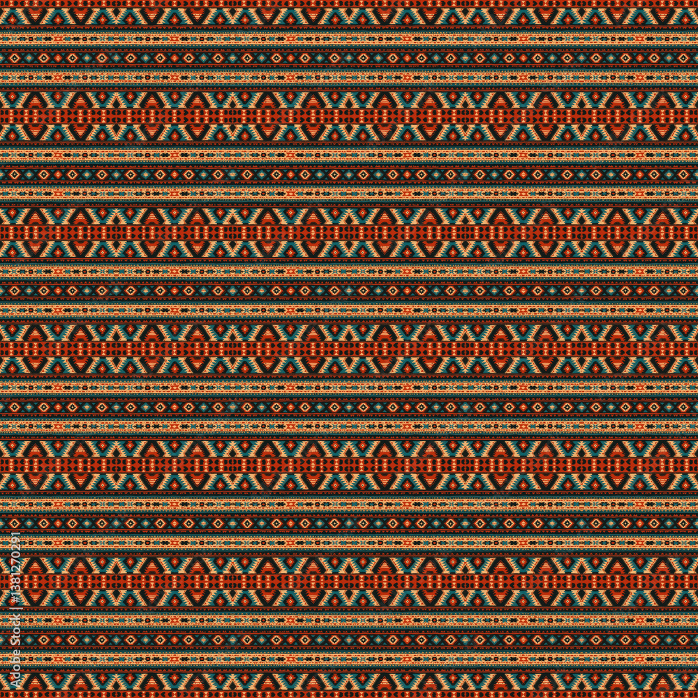 Aztec pattern for textile design Aztec pattern for textile design