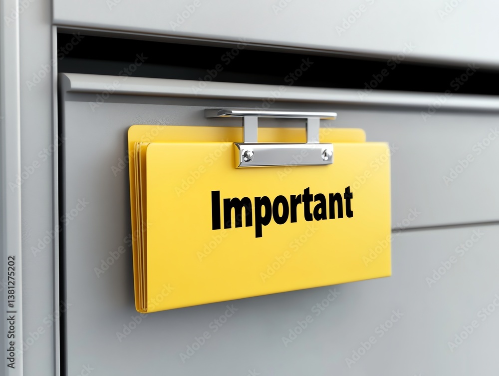 Filing Cabinet Holding an Important Document Folder for Business Organization Filing Cabinet Holding an Important Document Folder for Business Organization