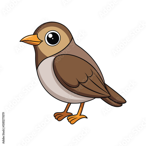  Stunning Cape Clapper Lark Nature Illustration