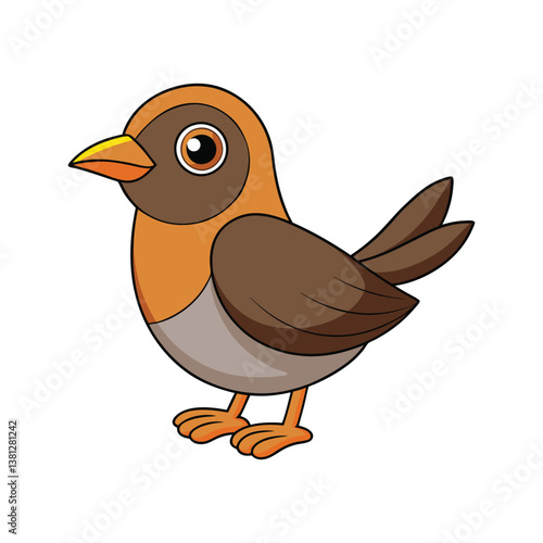  Vivid Chinese Thrush Bird Design