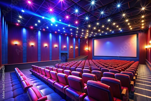 Movie Theater Interior Backgrounds - Cinema Atmosphere
