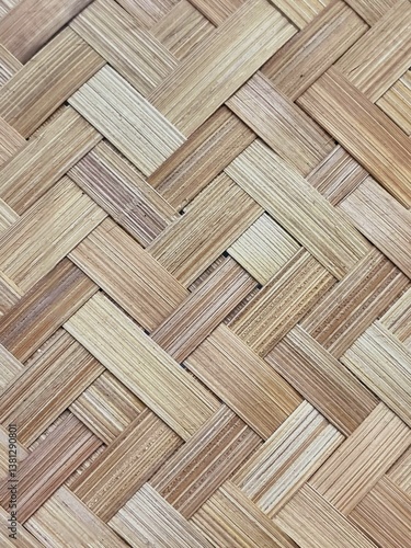 Thin flat strips of natural Bamboo stalks