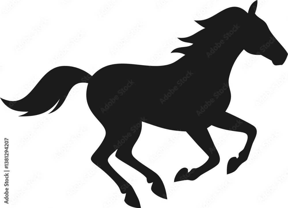horse silhouette horse silhouette