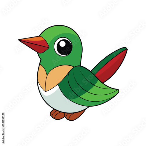  Elegant Cuban Tody Bird Design