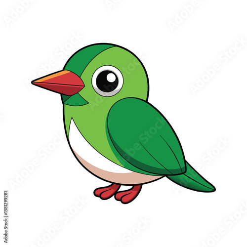  Stunning Cuban Tody Bird Vector
