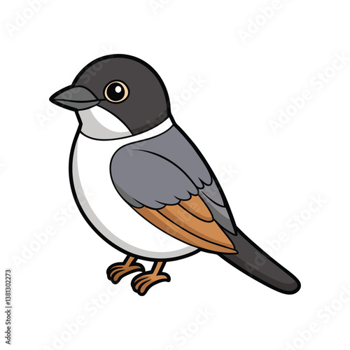  Eastern Kingbird Bird Realistic Art
