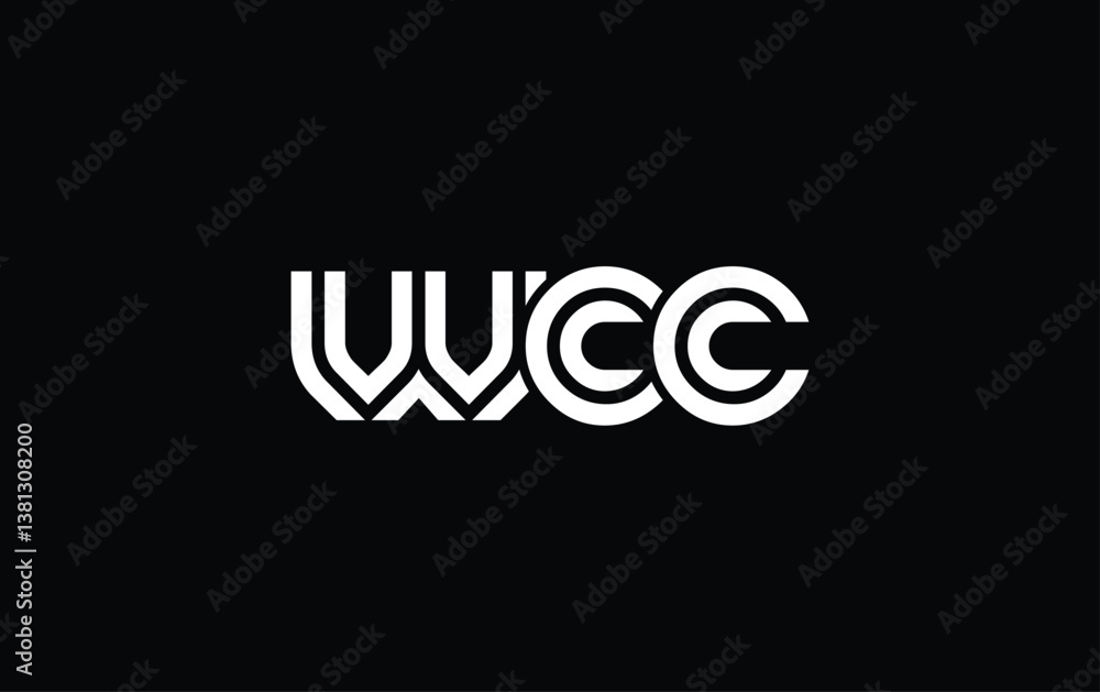 WCC Creative Unique Modern Letter Logo Design. Stylized logo featuring a unique letter design, presenting abstract minimalist aesthetics and modern appeal. WCC Creative Unique Modern Letter Logo Design. Stylized logo featuring a unique letter design, presenting abstract minimalist aesthetics and modern appeal.
