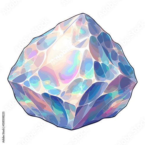 Moonstone Opal Glossy