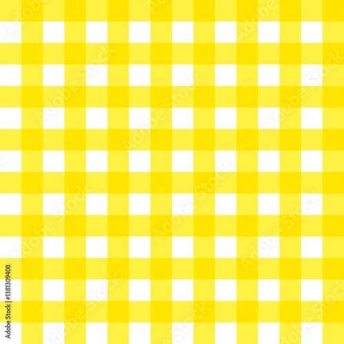 Yellow plaid pattern