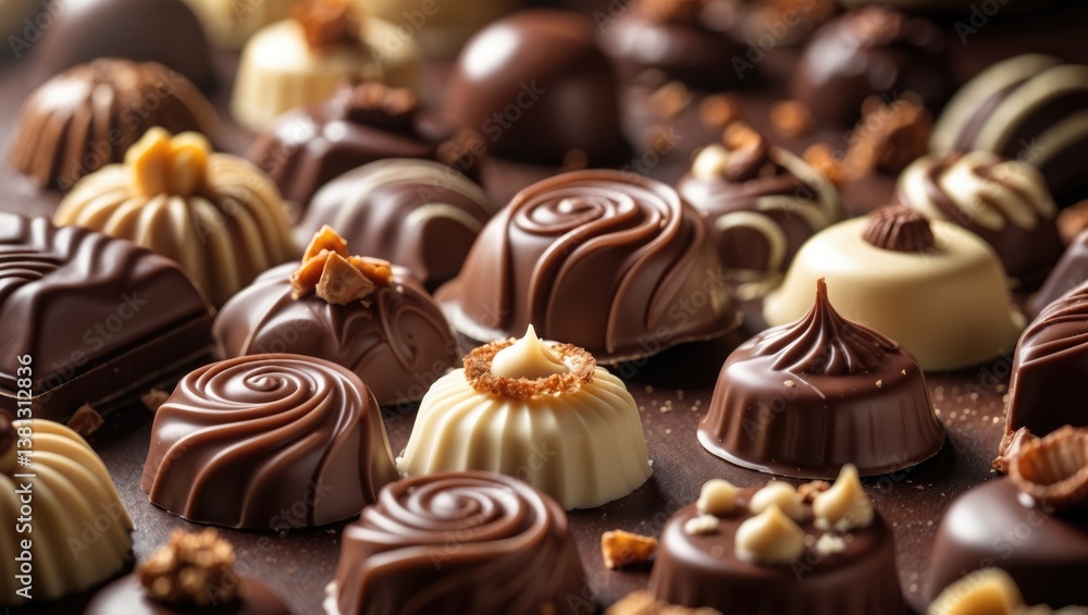 chocolate candy with different fillings, sweets backdrop. chocolate candy with different fillings, sweets backdrop.