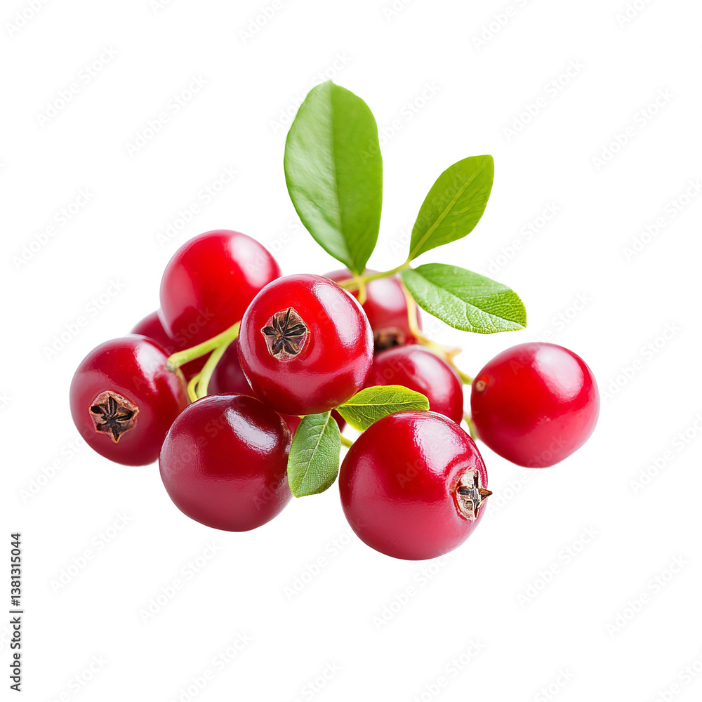 close-up of lingonberries from the side, emphasizing their deep red hue and natural shine
close-up of lingonberries from the side, emphasizing their deep red hue and natural shine