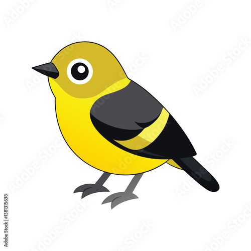  Charming Yellow-rumped Warbler Bird Artwork