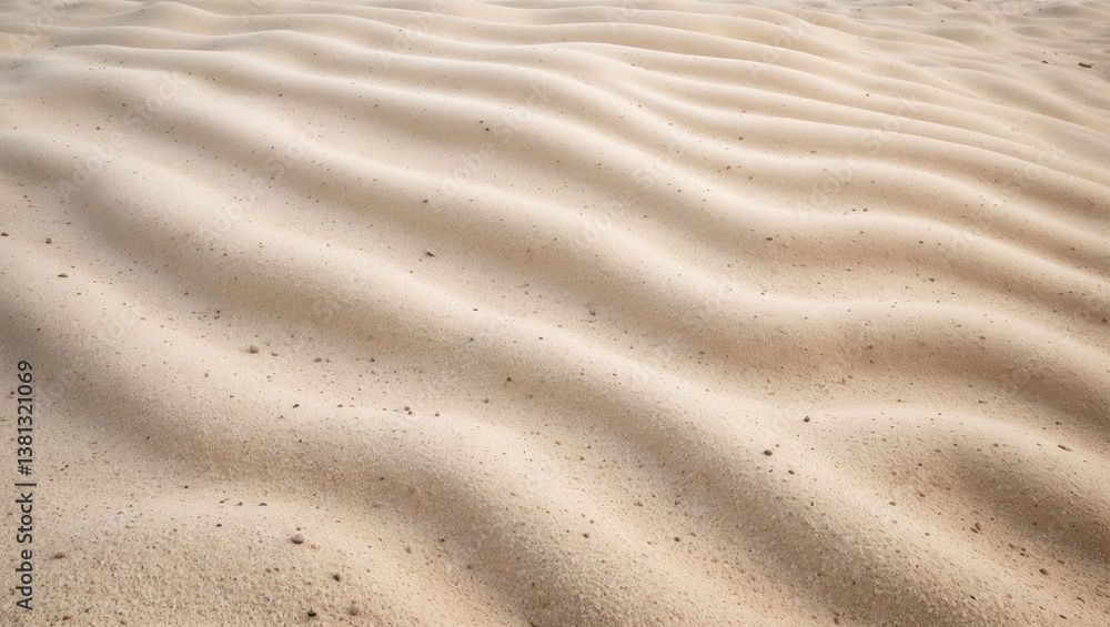 Obraz premium Wavy sandy texture and background