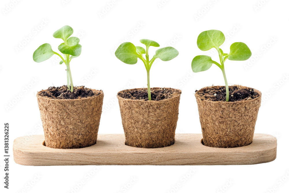 Three-Peat Pots on transparent background Three-Peat Pots on transparent background