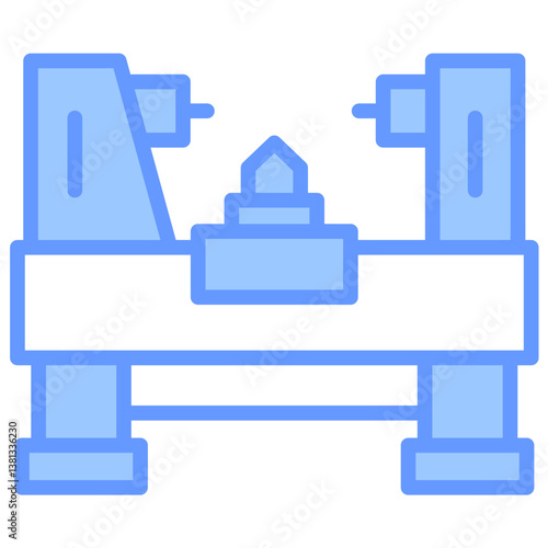 Lathe Machine Icon