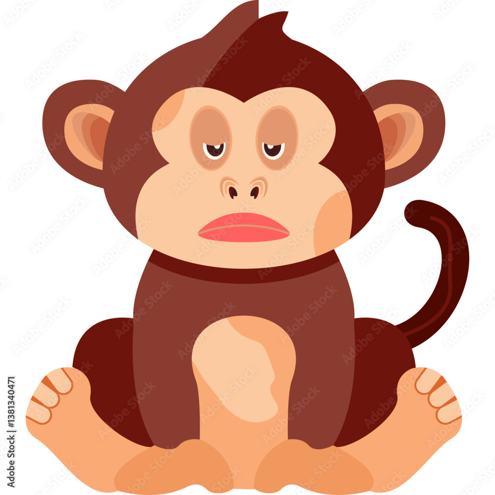 Sad Monkey Icon Sad Monkey Icon