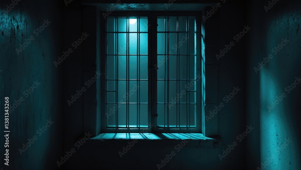 Obraz premium black and white images of wooden windows