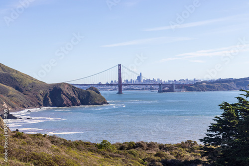Wallpaper Mural golden gate bridge san francisco Torontodigital.ca