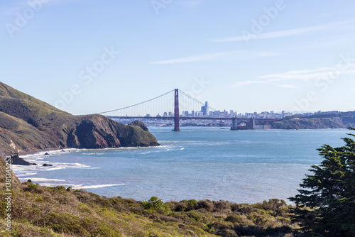 Wallpaper Mural golden gate bridge san francisco Torontodigital.ca