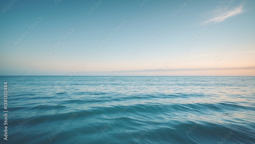 Obraz premium Blue water abstract background of a seascape.