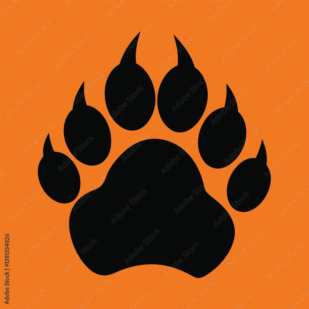 vector image of a dog