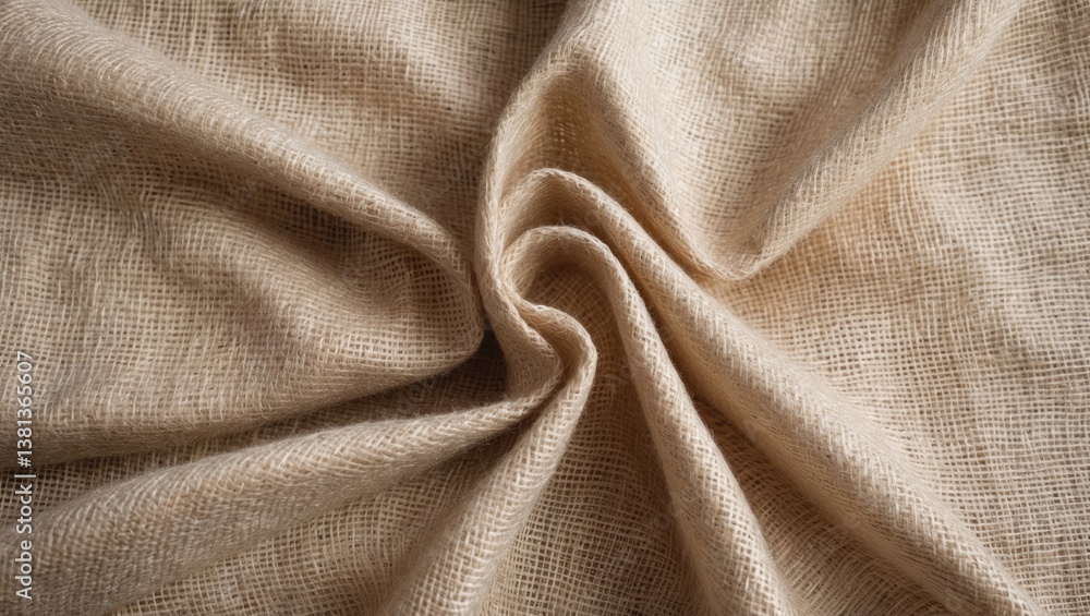 Natural burlap texture. Linen canvas background texture for design use. Background template for design purposes.