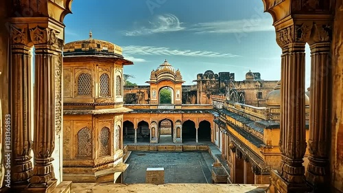 Majestic Amber Fort Rajasthan, India: A Glimpse into Architectural Grandeur