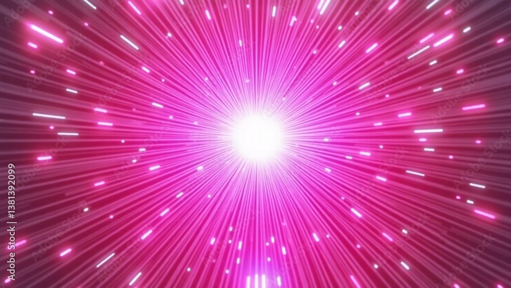 Abstract sunburst bright pink with radial lines backgrounds Abstract sunburst bright pink with radial lines backgrounds