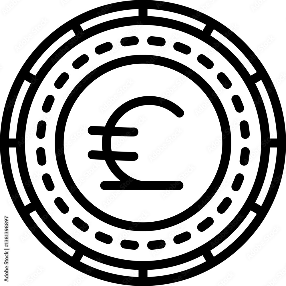 Georgia Coin Icon Georgia Coin Icon