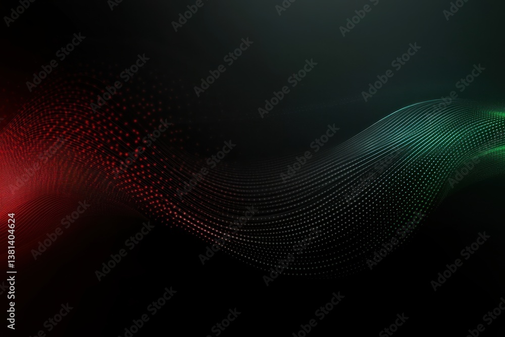 Black glowing dynamic color wave, banner poster header Black glowing dynamic color wave, banner poster header