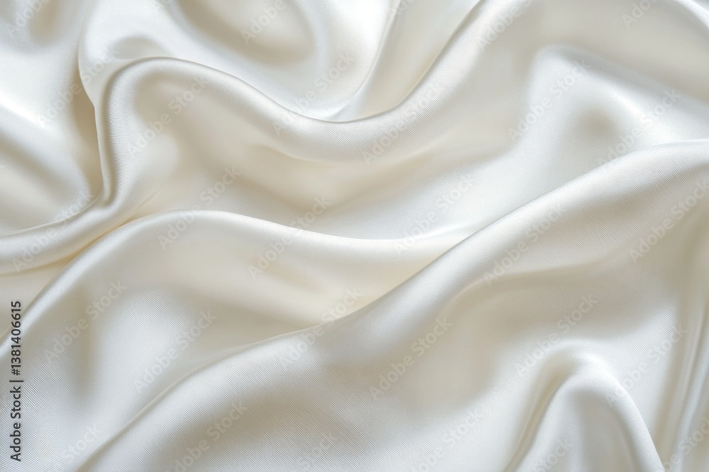 Obraz premium Smooth, flowing, elegant fabric drapes
