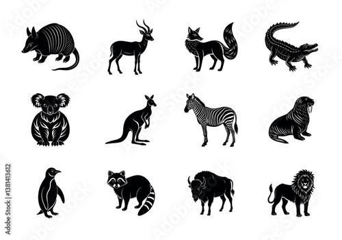 Photography Bundle wild animals silhouettes