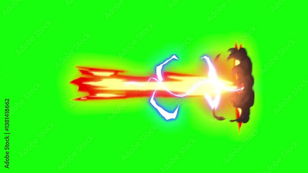 Animated Subscribe Button, Like Button and Bell Button on Green Screen, in multiple transitions different effects 
