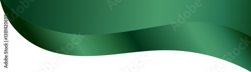 Free Download Elegant abstract green curved waves frame as cover decoration isolated on transparent background. - GFXLoad