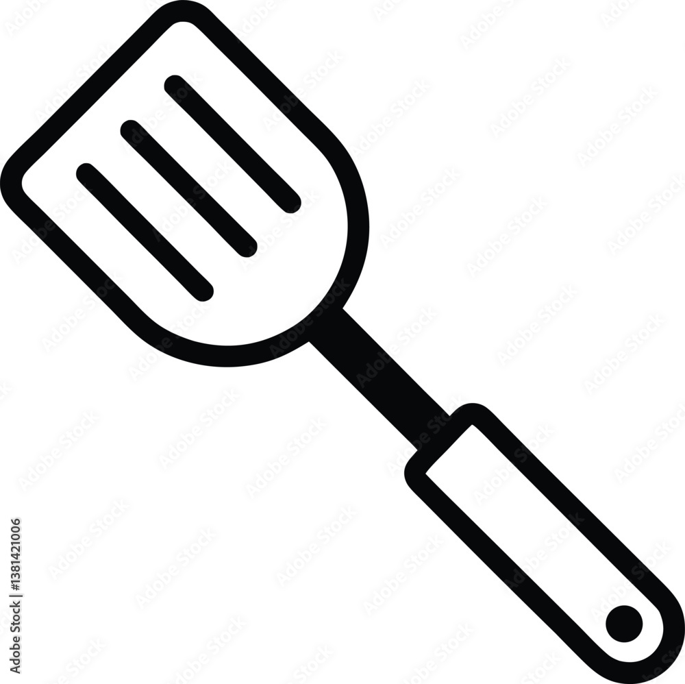 Spatula. Kitchenware sketch. Doodle line vector kitchen utensil and tool. Cutlery. Cooking utensil icon. Kitchen equipment vector illustration. Kitchenware line symbol Spatula. Kitchenware sketch. Doodle line vector kitchen utensil and tool. Cutlery. Cooking utensil icon. Kitchen equipment vector illustration. Kitchenware line symbol