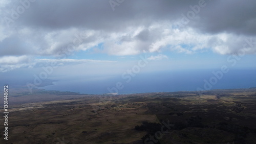 Hawaiian Island Aerial