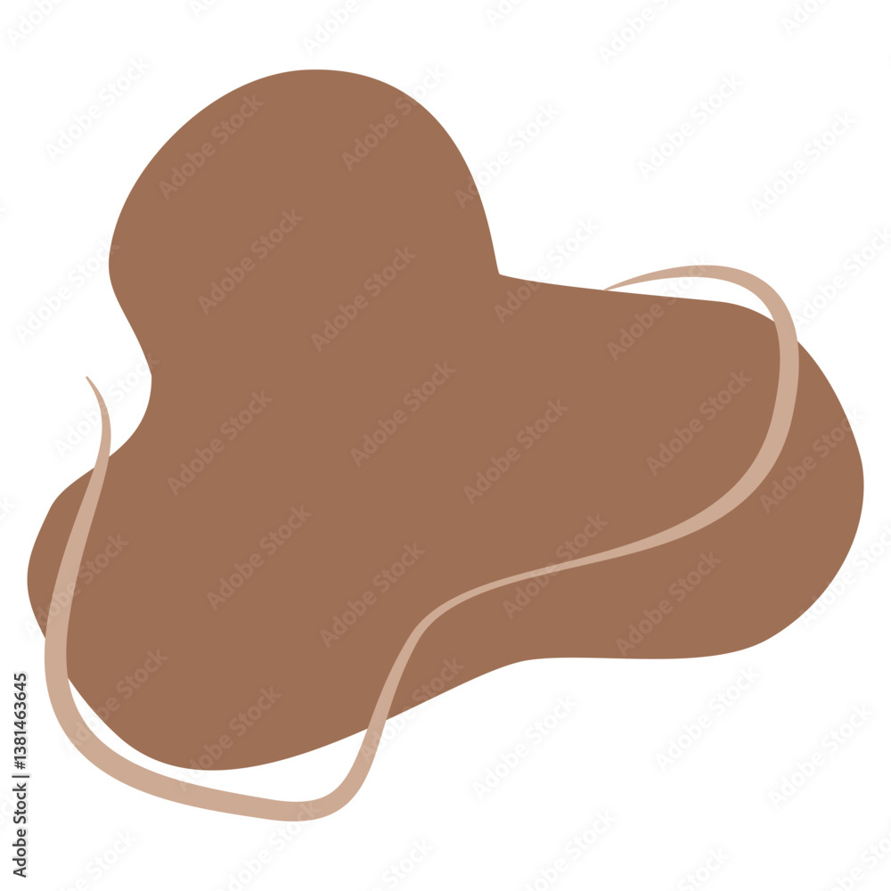 Obraz premium Abstract Boho Shape