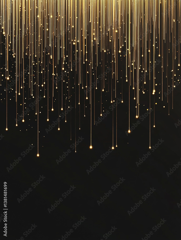 gradient of vertical falling golden lines from top to bottom black background
gradient of vertical falling golden lines from top to bottom black background