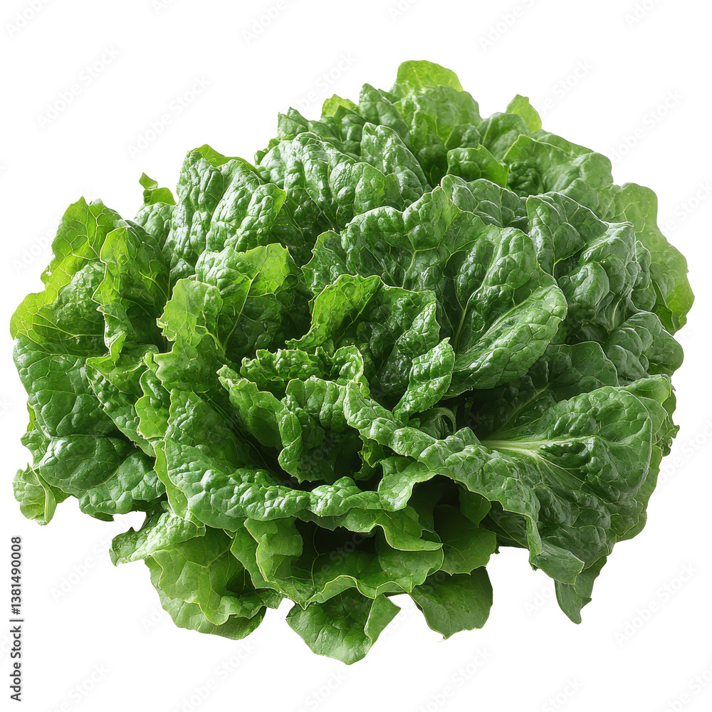 Escarole isolated on white background Escarole isolated on white background